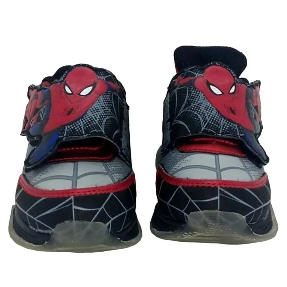 MARVEL SPIDERMAN Toddler Boys Light Up Graphic Sneakers - Size: 7T